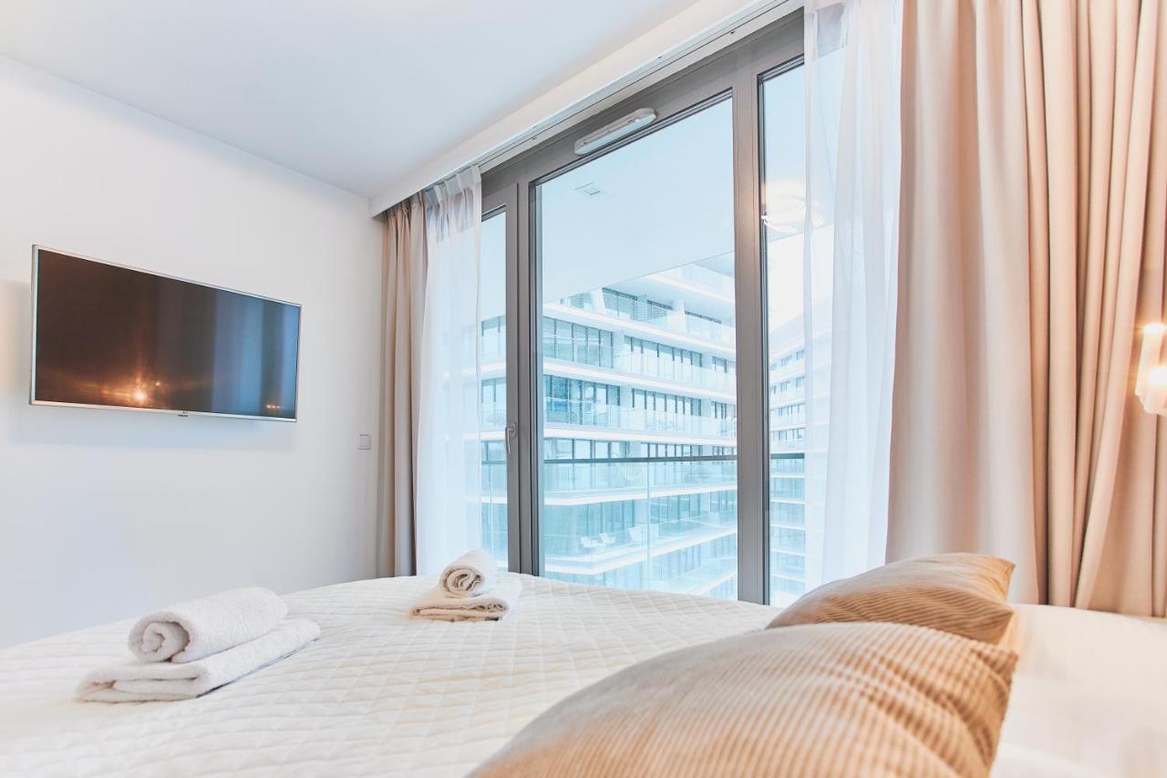 Wave Family Apartment - Sea View 米兹多洛杰 外观 照片